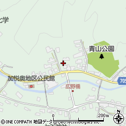 京都府与謝郡与謝野町加悦奥243周辺の地図