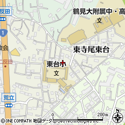 神奈川県横浜市鶴見区東寺尾東台11-1周辺の地図