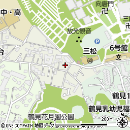 神奈川県横浜市鶴見区東寺尾東台18-34周辺の地図