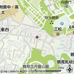 神奈川県横浜市鶴見区東寺尾東台18-41周辺の地図