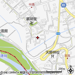 神奈川県愛甲郡愛川町中津5587-3周辺の地図