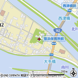 福井県小浜市城内周辺の地図