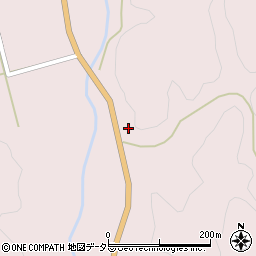 兵庫県豊岡市但東町中山1223周辺の地図