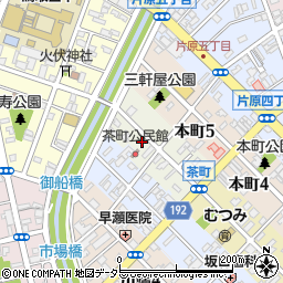 鳥取県鳥取市茶町318周辺の地図