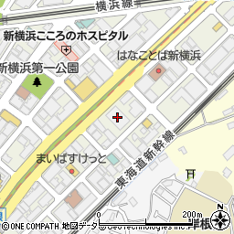 カリモク家具新横浜ショールーム周辺の地図