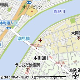 リパーク横浜潮田町１丁目第２駐車場周辺の地図