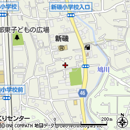 神奈川県相模原市南区磯部1161-1周辺の地図