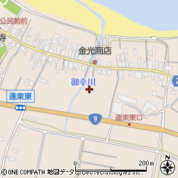 鳥取県東伯郡琴浦町逢束210周辺の地図