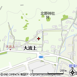 京都府舞鶴市大波上周辺の地図