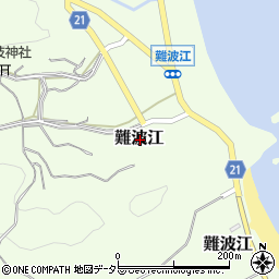 福井県大飯郡高浜町難波江周辺の地図