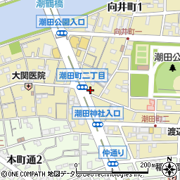 金子生花店周辺の地図