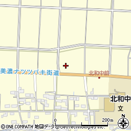 岐阜県揖斐郡揖斐川町北方1834周辺の地図