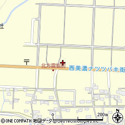 岐阜県揖斐郡揖斐川町北方1586周辺の地図