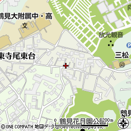 神奈川県横浜市鶴見区東寺尾東台18-49周辺の地図