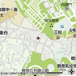 神奈川県横浜市鶴見区東寺尾東台18-40周辺の地図