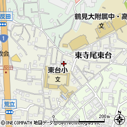 神奈川県横浜市鶴見区東寺尾東台11-3周辺の地図