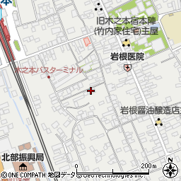 滋賀県長浜市木之本町木之本1257周辺の地図