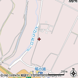 鳥取県東伯郡琴浦町別所638周辺の地図