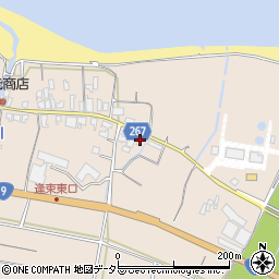 鳥取県東伯郡琴浦町逢束15周辺の地図