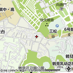 神奈川県横浜市鶴見区東寺尾東台18-39周辺の地図