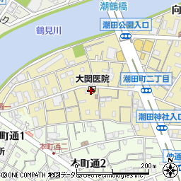 大関医院周辺の地図