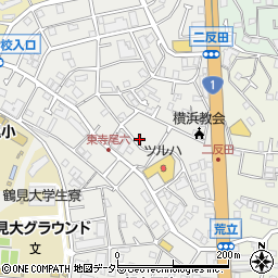 神奈川県横浜市鶴見区東寺尾6丁目4周辺の地図