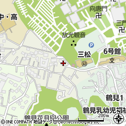 神奈川県横浜市鶴見区東寺尾東台18-33周辺の地図