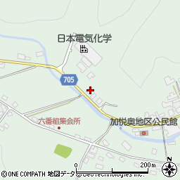 京都府与謝郡与謝野町加悦奥618周辺の地図