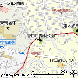 神奈川県横浜市神奈川区菅田町363周辺の地図