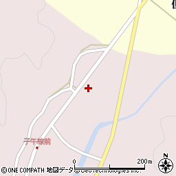 兵庫県豊岡市但東町中山27周辺の地図