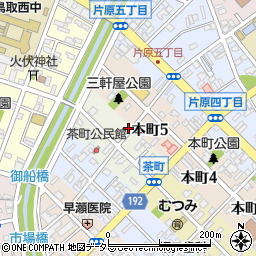 鳥取県鳥取市茶町402周辺の地図