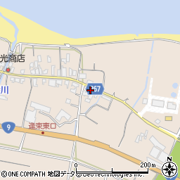 鳥取県東伯郡琴浦町逢束13周辺の地図