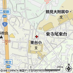 神奈川県横浜市鶴見区東寺尾東台10-22周辺の地図