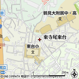神奈川県横浜市鶴見区東寺尾東台11-9周辺の地図