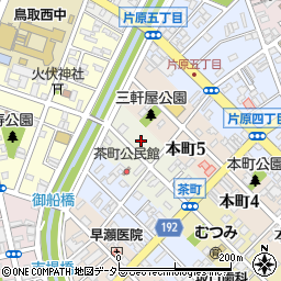 鳥取県鳥取市茶町410周辺の地図