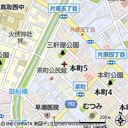 鳥取県鳥取市茶町408周辺の地図