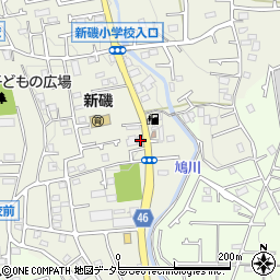 神奈川県相模原市南区磯部1174-5周辺の地図