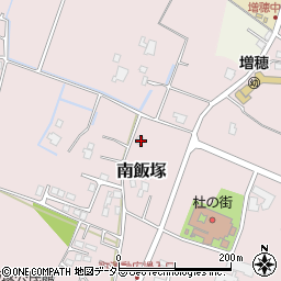 千葉県大網白里市南飯塚383周辺の地図