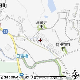 島根県松江市西持田町880周辺の地図