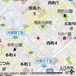 鳥取県鳥取市西町4丁目330周辺の地図