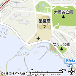 横浜市役所　環境創造局大貫谷公園プール周辺の地図