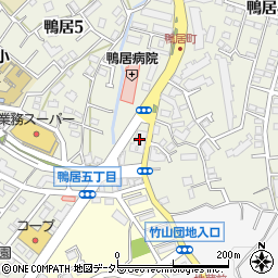 横浜市鴨居地域ケアプラザ周辺の地図