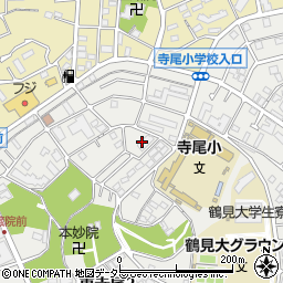 神奈川県横浜市鶴見区東寺尾2丁目20周辺の地図