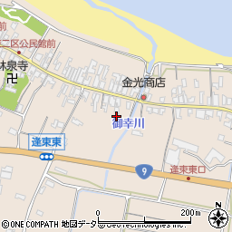 鳥取県東伯郡琴浦町逢束514-5周辺の地図