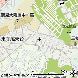 神奈川県横浜市鶴見区東寺尾東台18-53周辺の地図