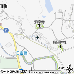 島根県松江市西持田町873周辺の地図