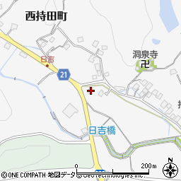 島根県松江市西持田町820周辺の地図