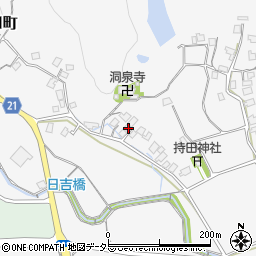 島根県松江市西持田町880-2周辺の地図