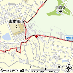 横浜菅田町ダイヤモンドマンションＢ棟周辺の地図