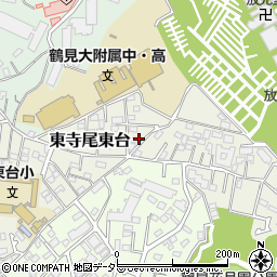 神奈川県横浜市鶴見区東寺尾東台16-28周辺の地図